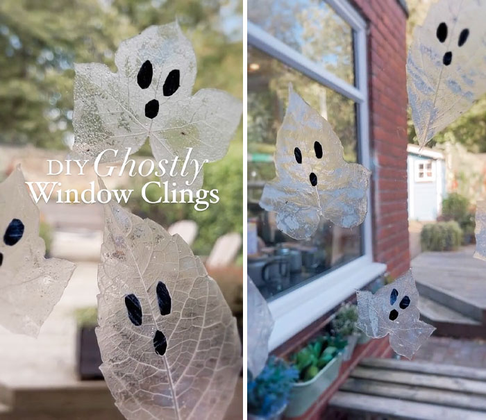 I Must Admit That Making These Homemade Spooky Window Stickers Was So Satisfying
