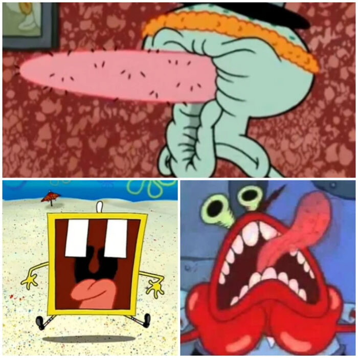Unbelievably Cursed Spongebob Frames (18 Pics)