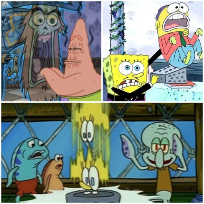 Unbelievably Cursed Spongebob Frames (18 Pics)
