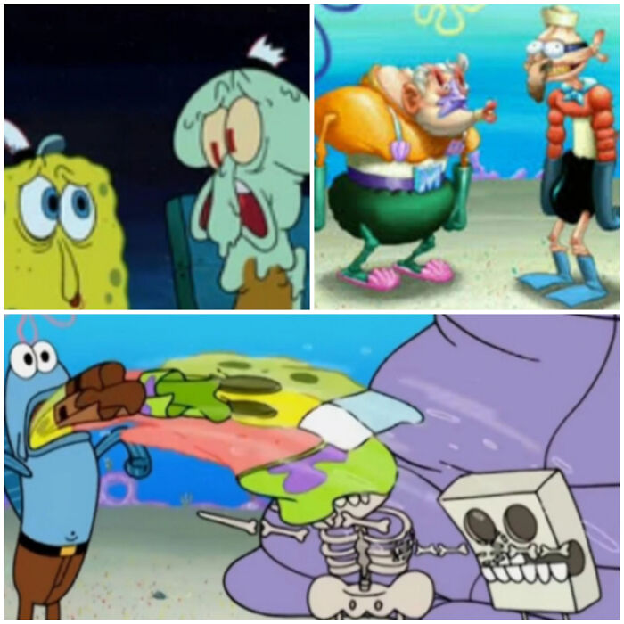 Unbelievably Cursed Spongebob Frames (18 Pics)