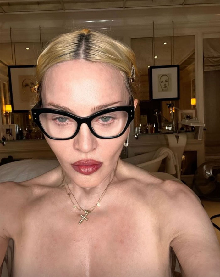 “Act Your Age”: Madonna Slammed For Sharing Photos Of Herself Eating Soup Topless “Act Your Age”: Madonna Slammed For Sharing Photos Of Herself Eating Soup Topless