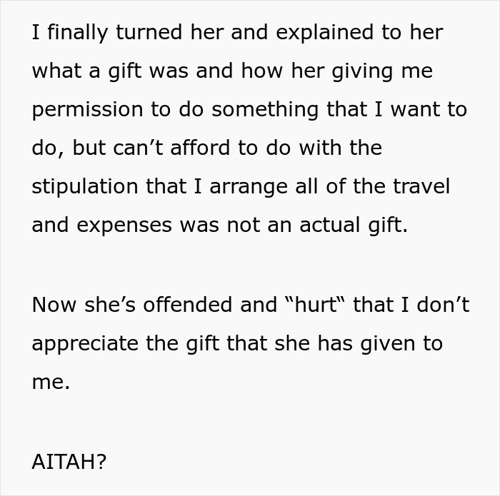 Wife Gives A Grand "Gift" That Backfires, Acts Shocked When Husband Is Disappointed Wife Gives A Grand "Gift" That Backfires, Acts Shocked When Husband Is Disappointed