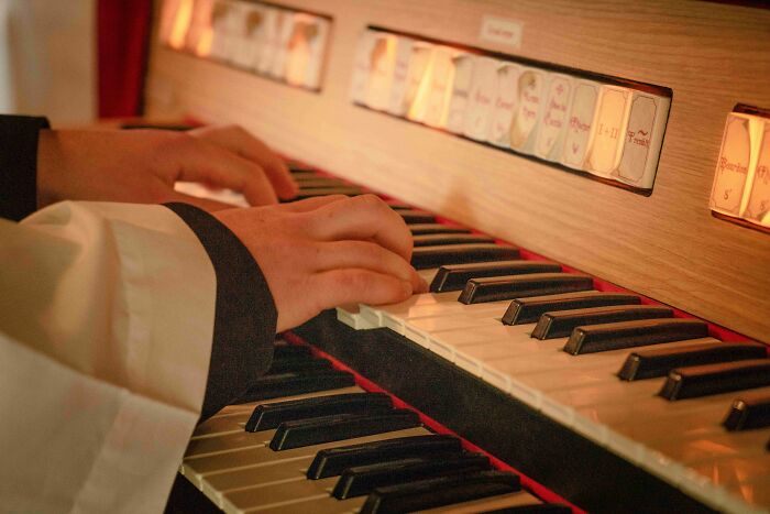 Hands playing a wooden keyboard instrument representing fleeting trends that disappeared quickly after internet popularity boost.