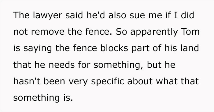 Person Replaces Old Fence After Property Survey, Faces Unexpected Lawsuit From Their Neighbor Person Replaces Old Fence After Property Survey, Faces Unexpected Lawsuit From Their Neighbor
