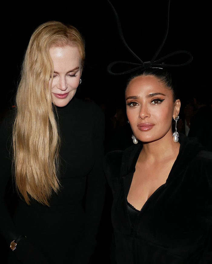 Nicole Kidman Sparks Controversy After Seemingly Pushing Salma Hayek Away In Heated Exchange