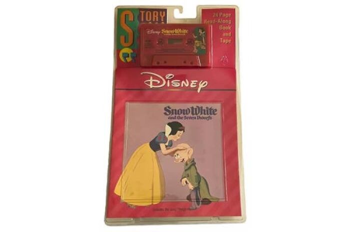 These Disney Read-Along Tapes And Books That Basically Sliced Your Hand Open When You Tried To Get Them Out Of The Packaging