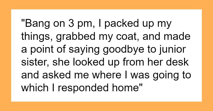 Woman Reminds Coworker Of Their Work Hours, Is Shocked When They Use It Against Her