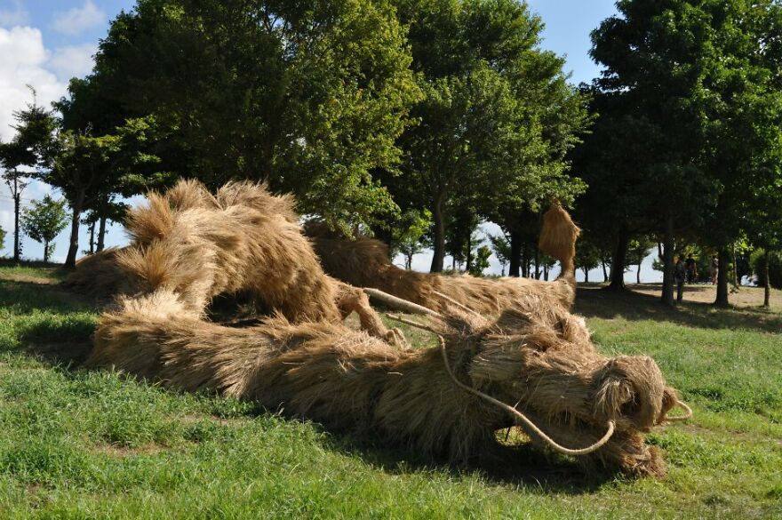 Harvest To Harmony: Meet 42 Stunning Artworks From Niigata's Enchanting Rice Straw Festival