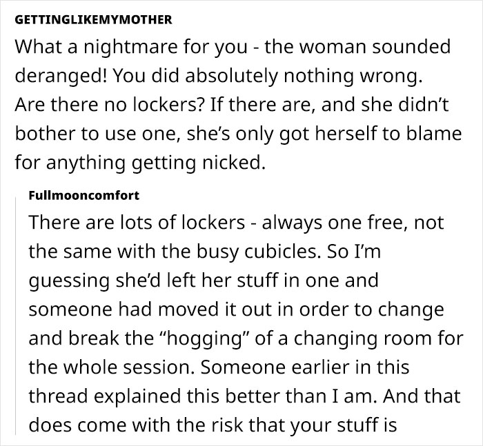 Creepy Lady Tries Entering Changing Room With Mom And Girls, Calls Mom Racist For Stopping Her Creepy Lady Tries Entering Changing Room With Mom And Girls, Calls Mom Racist For Stopping Her