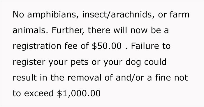 HOA Has The Gall To Ask For A $50 Registration Fee From Pet Owners, Outraged Folks Mock Them