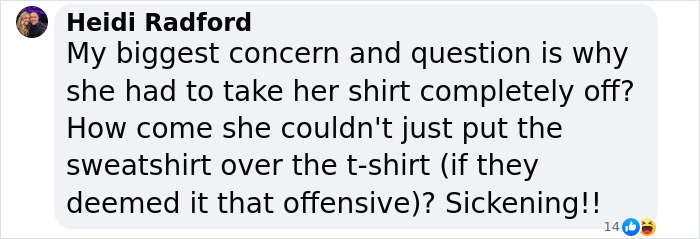 Marine Corps Vet Left "Humiliated" After She's Removed From Delta Flight Over "Threatening" Shirt Marine Corps Vet Left "Humiliated" After She's Removed From Delta Flight Over "Threatening" Shirt