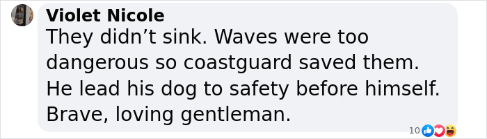 Hurricane Traps Man And His Dog On The Ocean, They Manage To Call The Coast Guard And Get Rescued Hurricane Traps Man And His Dog On The Ocean, They Manage To Call The Coast Guard And Get Rescued