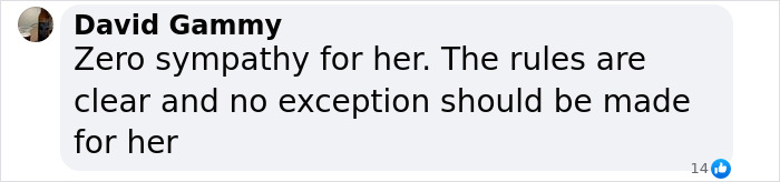 Comment criticizing 63-year-old woman with face tattoos removed from bar.