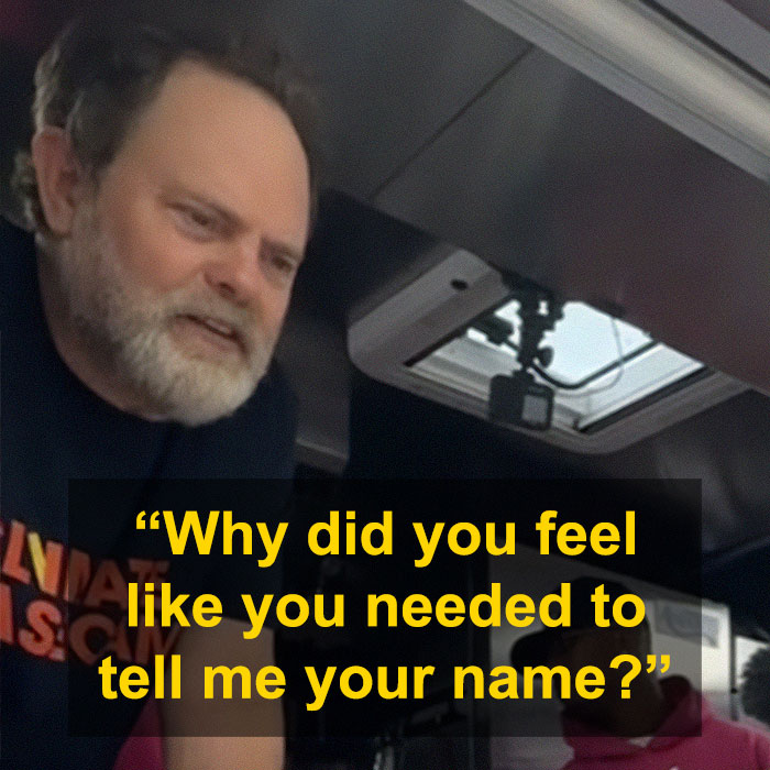 &ldquo;Mean&rdquo; Interaction Between Rainn Wilson And Influencer Visiting His Food Truck Goes Viral