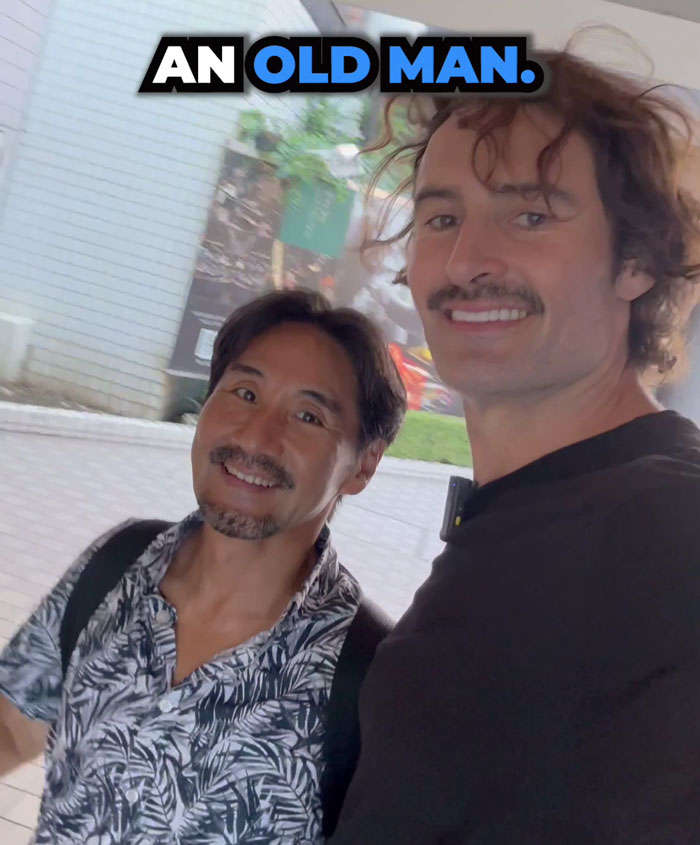 Man Has A Completely Unique Experience By Going To Japan And “Renting An Old Man” Man Has A Completely Unique Experience By Going To Japan And “Renting An Old Man”