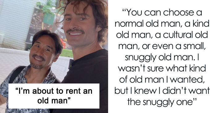 Man Has A Completely Unique Experience By Going To Japan And “Renting An Old Man”