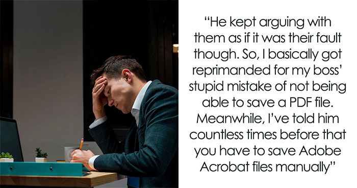 Boss Can’t Manage To Save PDF File Despite Woman’s Instructions, Loses It After All Work Disappears
