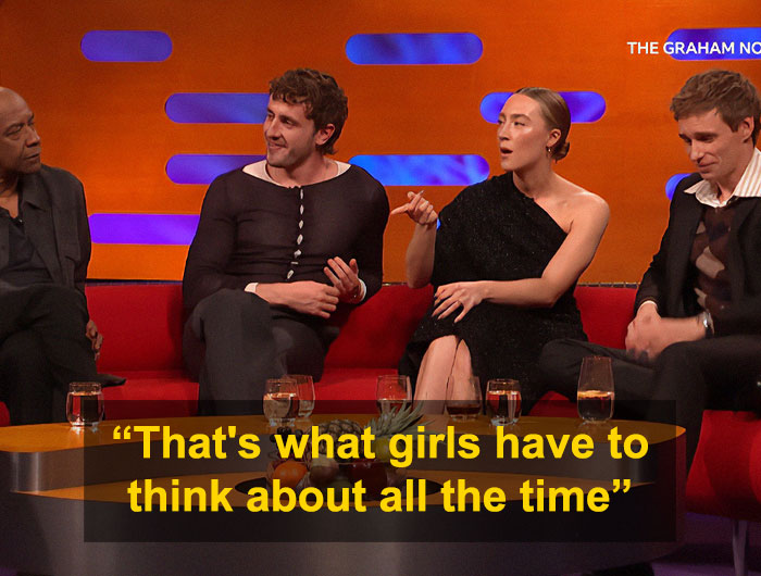 &ldquo;Men Need A Reminder&rdquo;: Saoirse Ronan Praised For Shutting Down Male Guests With Honest Remark