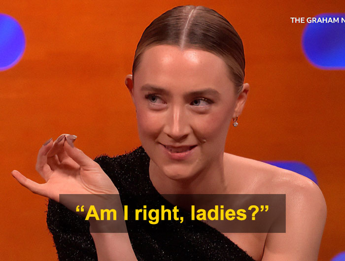 &ldquo;Men Need A Reminder&rdquo;: Saoirse Ronan Praised For Shutting Down Male Guests With Honest Remark