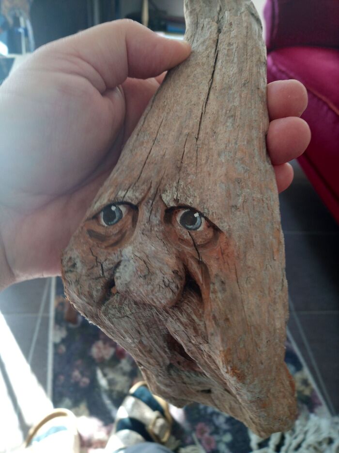 Now, Here's A Funny Fella. An Ent, I Say, Lord Of The Rings. Bought At A Sale From A Café I Used To Visit. Unfortunately They Decided To Close, But They Had A Flee Market Sale This Late Summer. Had To Buy Him