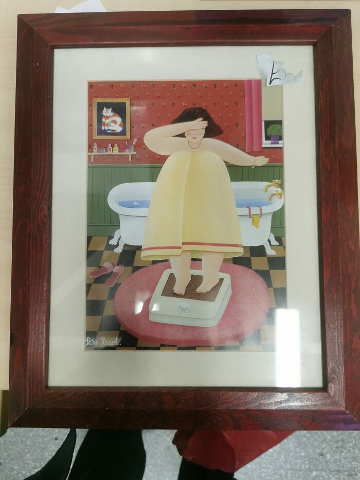 Sheffield, Age UK. If I'm Not Mistaken, This Is A Limited Peter Heard "Faulty Scales" Print, Also Signed!