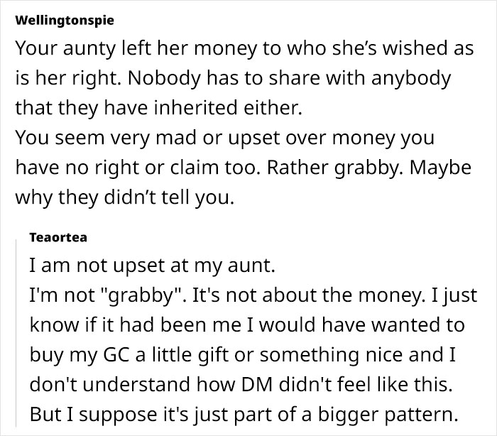 Mom And Brother Leave Woman Out Of Secret Family Inheritance, She&rsquo;s Gobsmacked