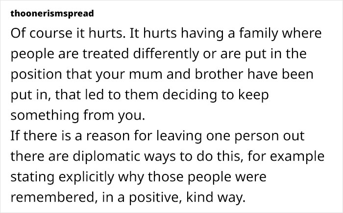 Mom And Brother Leave Woman Out Of Secret Family Inheritance, She&rsquo;s Gobsmacked