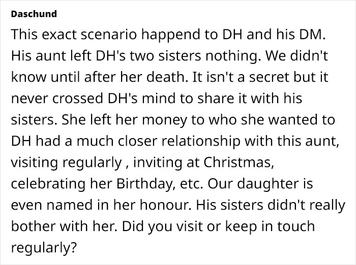 Mom And Brother Leave Woman Out Of Secret Family Inheritance, She&rsquo;s Gobsmacked