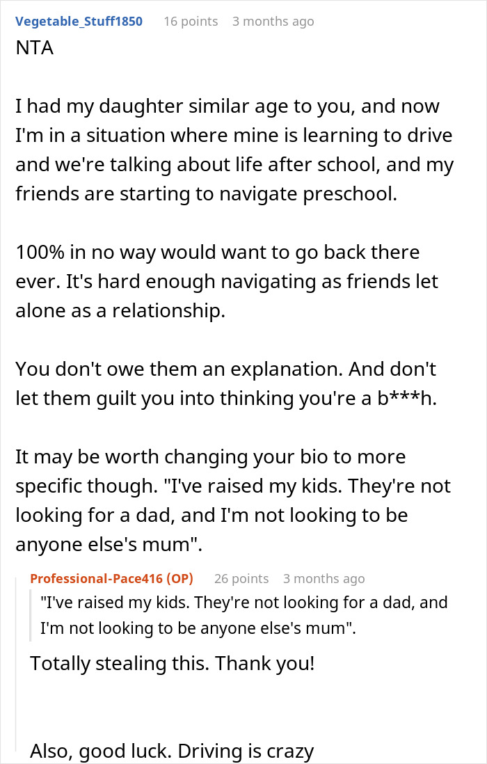 Woman Refuses To Go Through Raising Kids Again, Single Dads On Dating App Get Defensive Woman Refuses To Go Through Raising Kids Again, Single Dads On Dating App Get Defensive