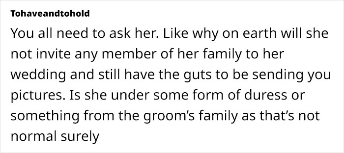 Family Throws Cultural Wedding For Sis But Get Excluded From Her &ldquo;British&rdquo; Wedding, Wonder Why