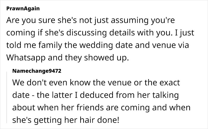 Family Throws Cultural Wedding For Sis But Get Excluded From Her &ldquo;British&rdquo; Wedding, Wonder Why