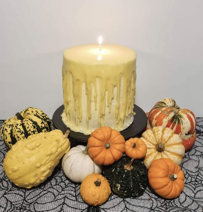 Halloween Candle Cake