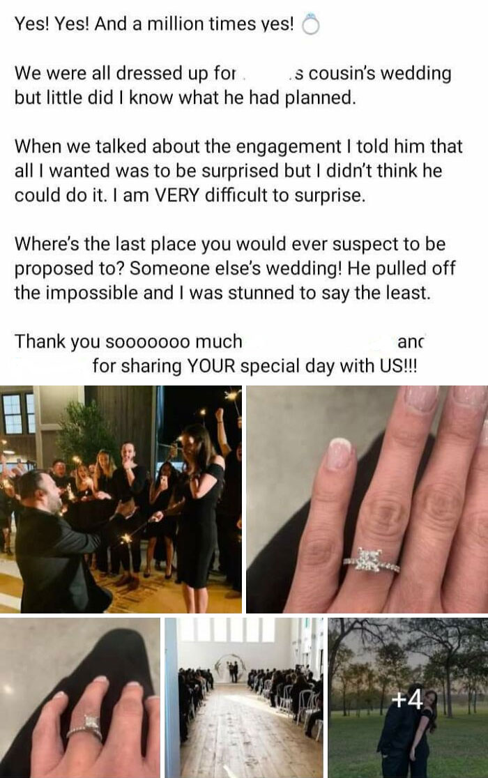 "Thank You Sooooo Much For Sharing Your Special Day With Us"
