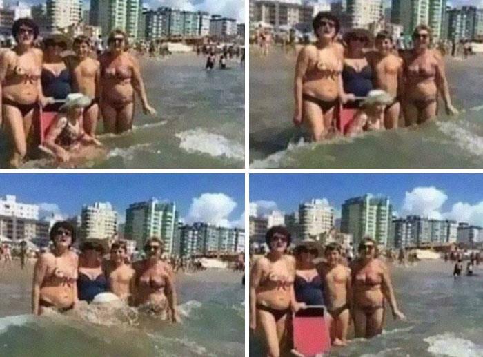 To Take A Family Beach Photo