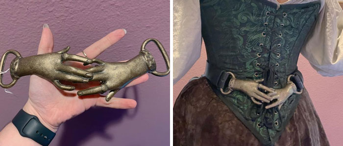 Found My White Whale While Thrifting With A Friend The Other Day- I’ve Never Imagined I’d Actually Find One In My Budget But I Snagged This Buckle For Only $62! Quick Made A Belt For It And Haven’t Taken It Off Since