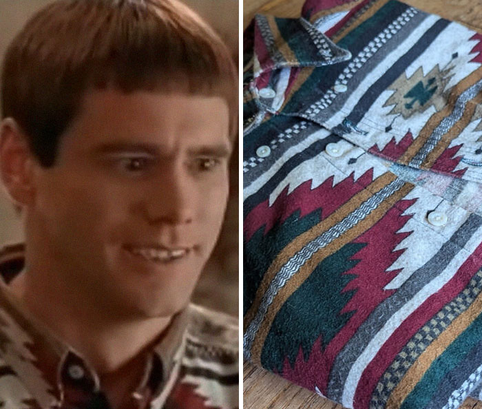 I Posted About This Awesome Woolrich Shirt I Found A While Back. Well I Was Watching Dumb And Dumber Last Night And This Happened