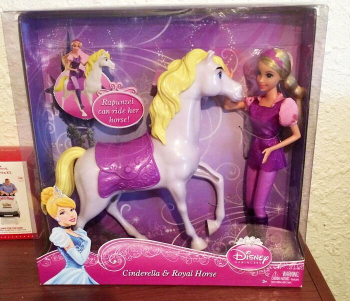 I Got This A While Back. The Only Reason I Got It Was Because Rapunzel Is In The Cinderella Box