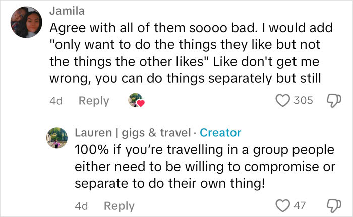 "No Partiers, No Fussy Eaters": Woman's Traveling Partner Red Flags List Goes Viral