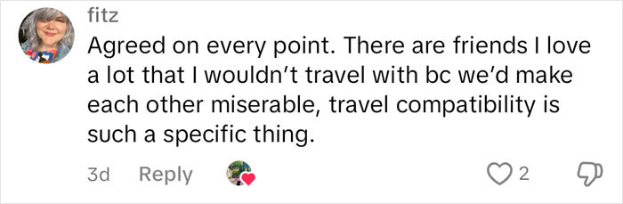 "No Partiers, No Fussy Eaters": Woman's Traveling Partner Red Flags List Goes Viral