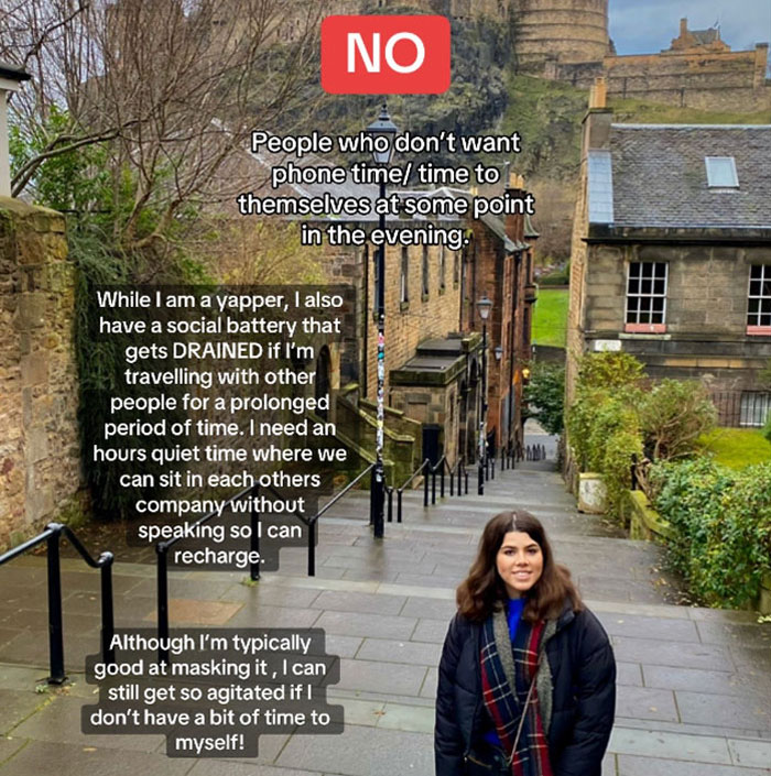 "No Partiers, No Fussy Eaters": Woman's Traveling Partner Red Flags List Goes Viral