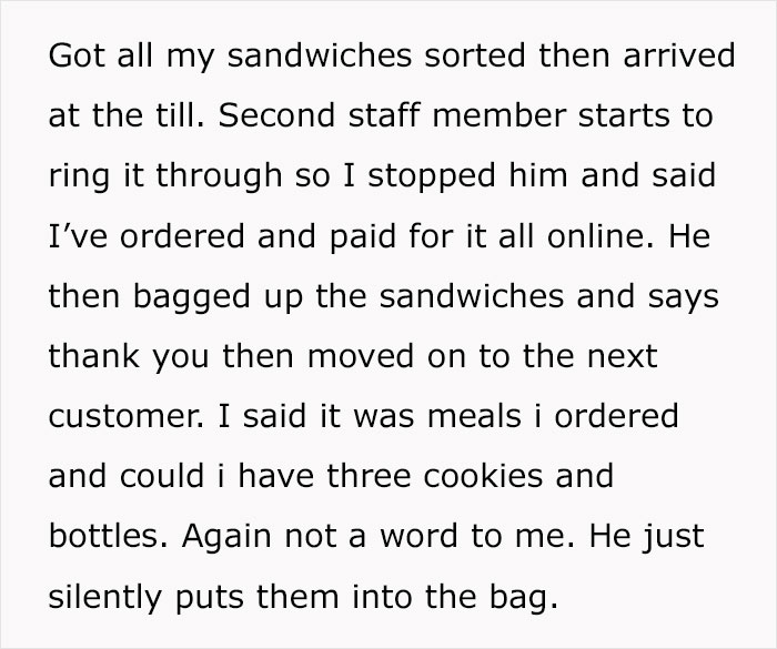 Person Thinks Sandwich Artist Was Gaslighting Them By Making App Order When They Came For Pickup