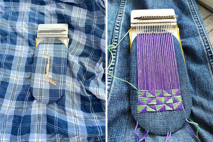 Almost Invisible Shirt Repair