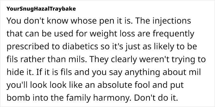 Lady Finds Epi-Pen In MIL’s Fridge, Assumes It’s Hers And Wants To Call Her Out In Front Of Fam Lady Finds Epi-Pen In MIL’s Fridge, Assumes It’s Hers And Wants To Call Her Out In Front Of Fam