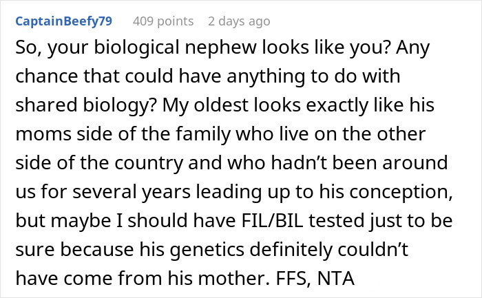 Man Loses It When Wife Asks Him To Do A Paternity Test For His Sister’s Kid, Regrets His Reaction Man Loses It When Wife Asks Him To Do A Paternity Test For His Sister’s Kid, Regrets His Reaction