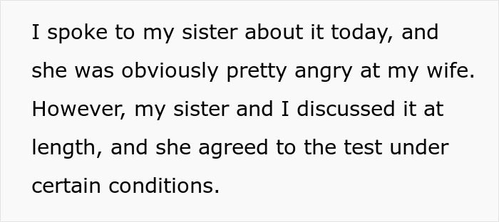 Man Loses It When Wife Asks Him To Do A Paternity Test For His Sister’s Kid, Regrets His Reaction Man Loses It When Wife Asks Him To Do A Paternity Test For His Sister’s Kid, Regrets His Reaction