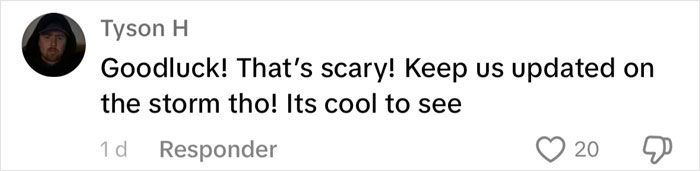 Woman Camps Out In Hallway As Hurricane Milton Seeps Through High-Rise Apartment Windows