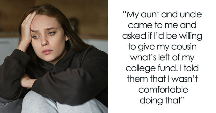 “It’s Just Sitting There”: Family Demands Woman Give Her College Savings To Dropout Cousin