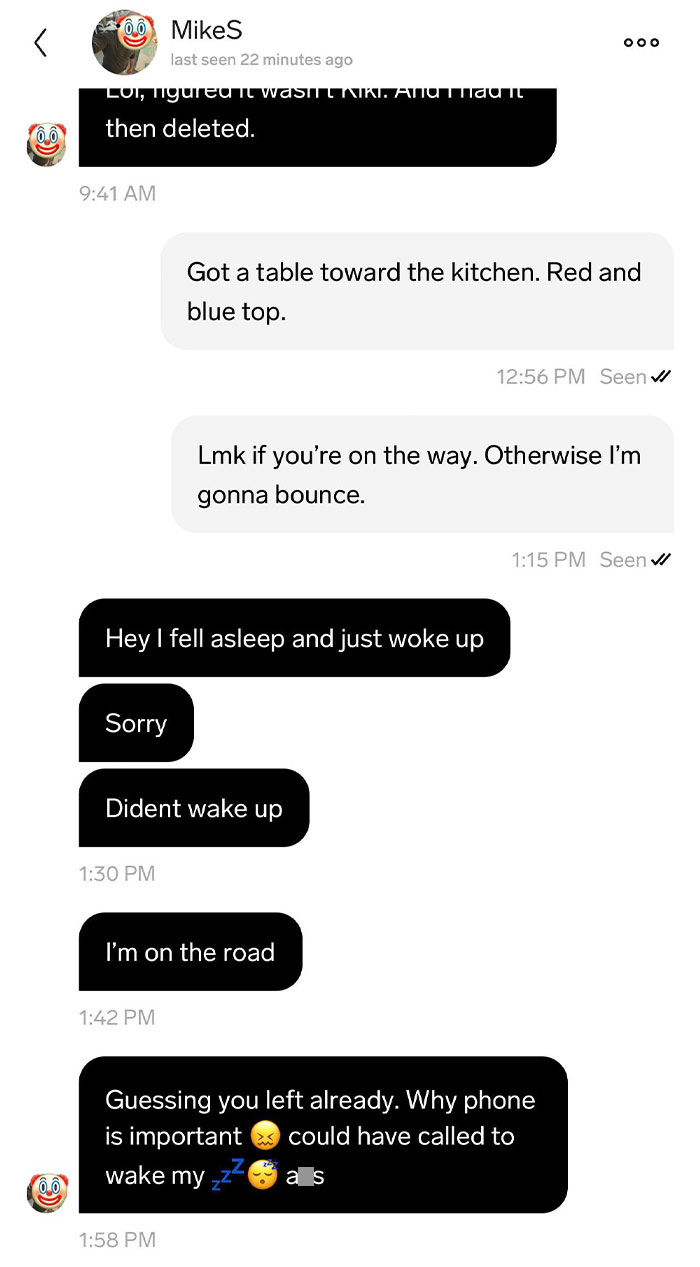 This Dude Slept Through Our Lunch Date And Blames Me (Because I Don’t Exchange Numbers Until Meeting/Vibe Check). Because, Apparently, I Should’ve Woken Him Up And Waited