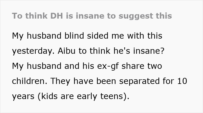 Hubby Suggests Wife Stay At Home While He Spends Xmas With His Ex And Their Kids, Wife Flabbergasted