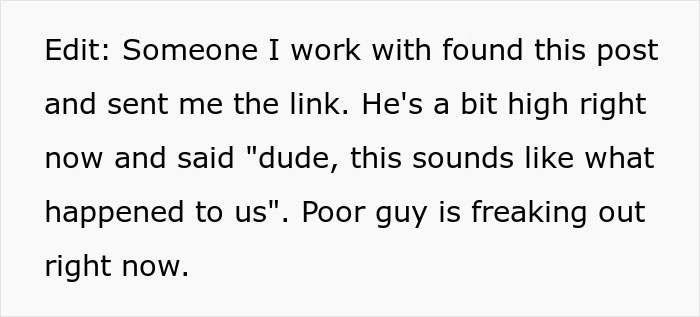 Text conversation about relatable work experience, highlighting input-related concerns. Text conversation about relatable work experience, highlighting input-related concerns.